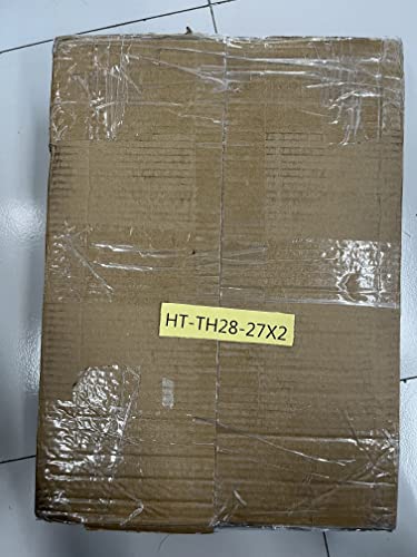 Modern Bedside Lamps Set of 2 – Small Table Lamps with Linen Fabric Shades & Metal Frame, Desk Lamps for Bedroom, Living Room, or Office (Cream/Black)